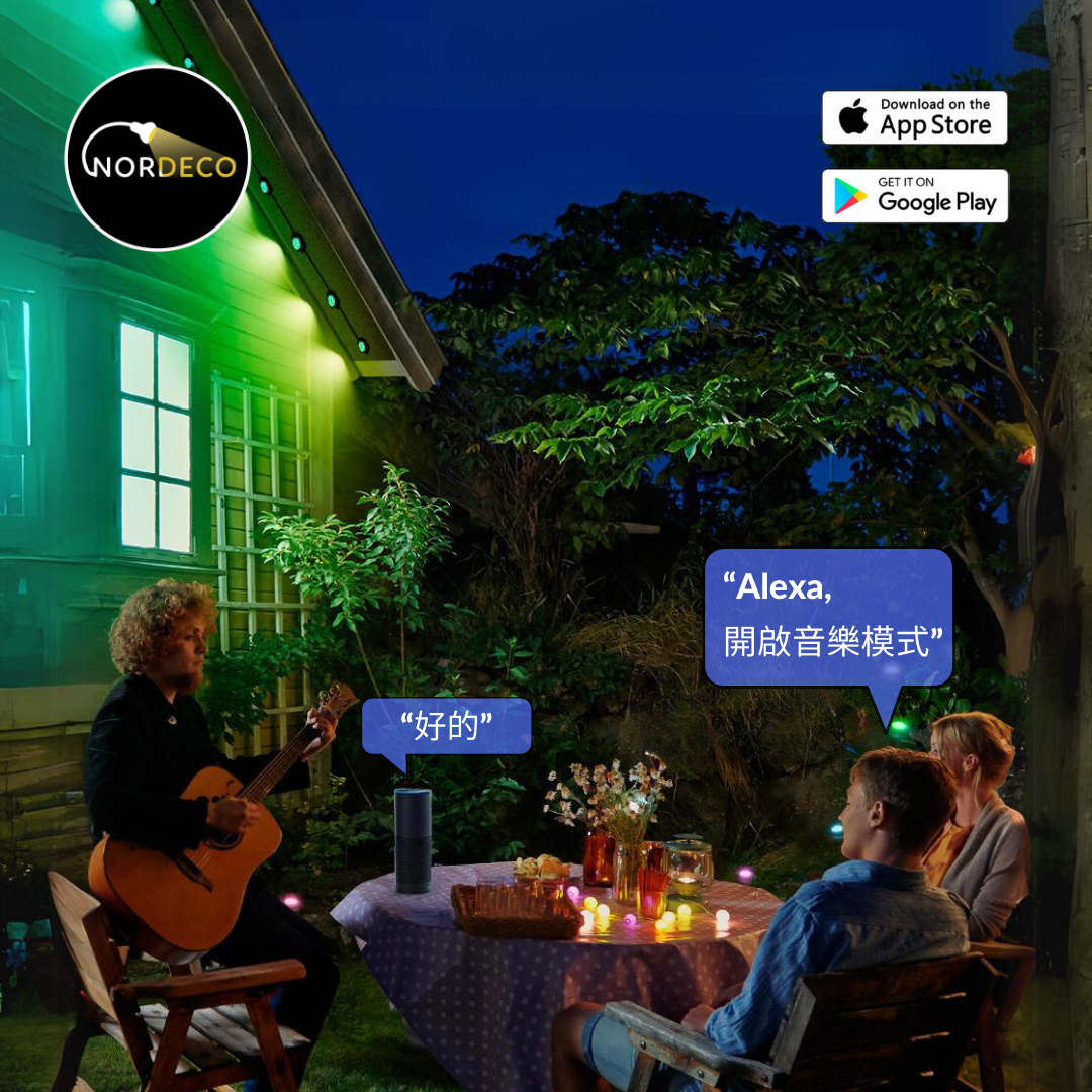 Nordeco 智能戶外屋簷燈 - Nordeco HK
