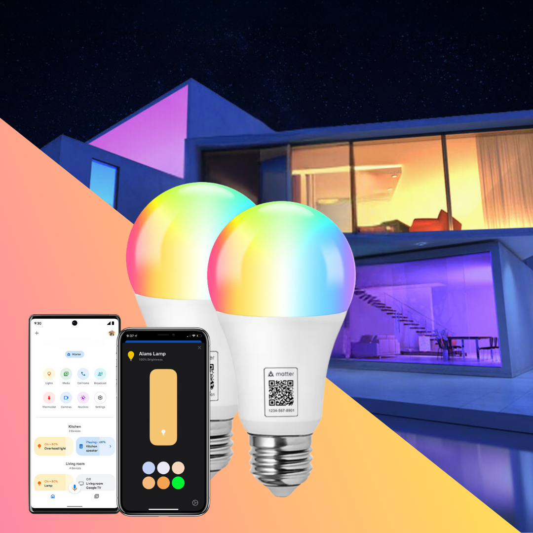 Homekit Matter 全新智能燈泡 - Nordeco HK