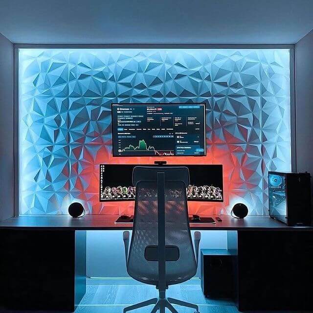 3D 立體PVC背景造型牆貼 - Nordeco HK