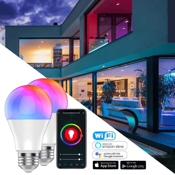 RGB 智慧燈泡 (9W WIFI款) - Nordeco HK