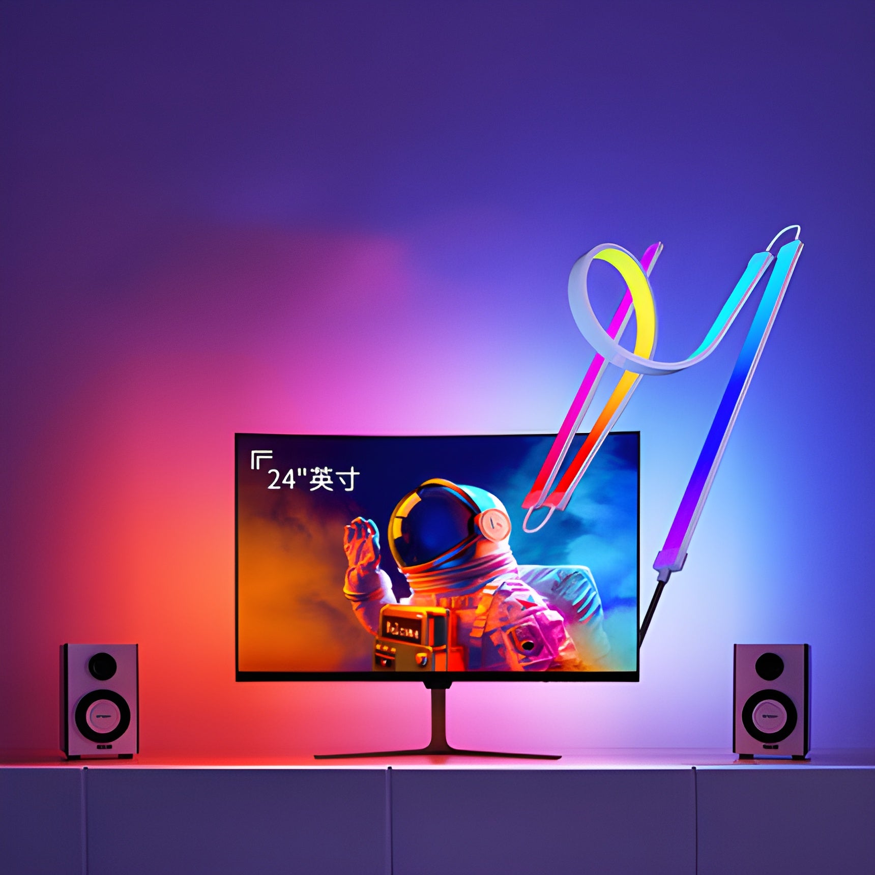 RGBIC 電腦屏幕背光燈帶(只支持Windows系統) - Nordeco HK