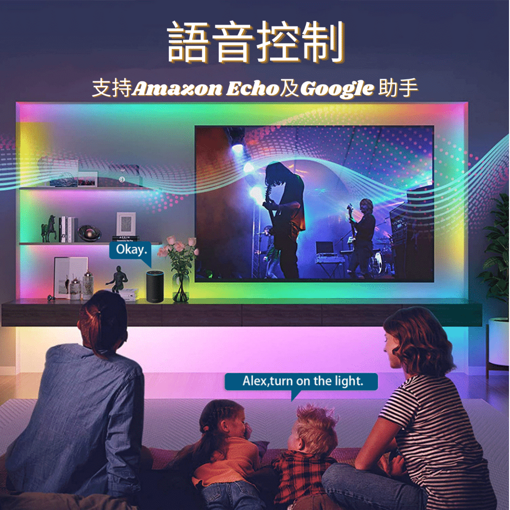 Nordeco RGBIC 幻彩智能燈帶 (Tuya版本)支持Alexa及Google助手 - Nordeco HK