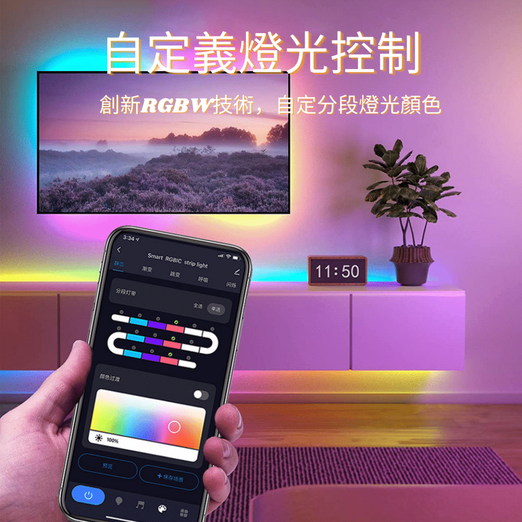 Nordeco RGBIC 幻彩智能燈帶 (Tuya版本)支持Alexa及Google助手 - Nordeco HK
