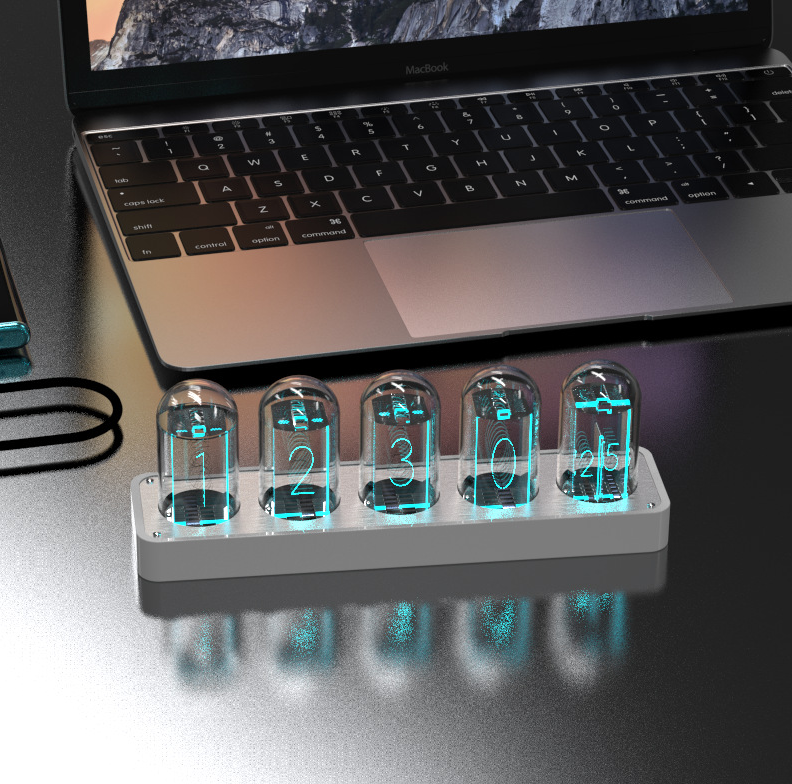 NIXIE 擬輝電子光管時鐘 |五光管版本 - Nordeco HK