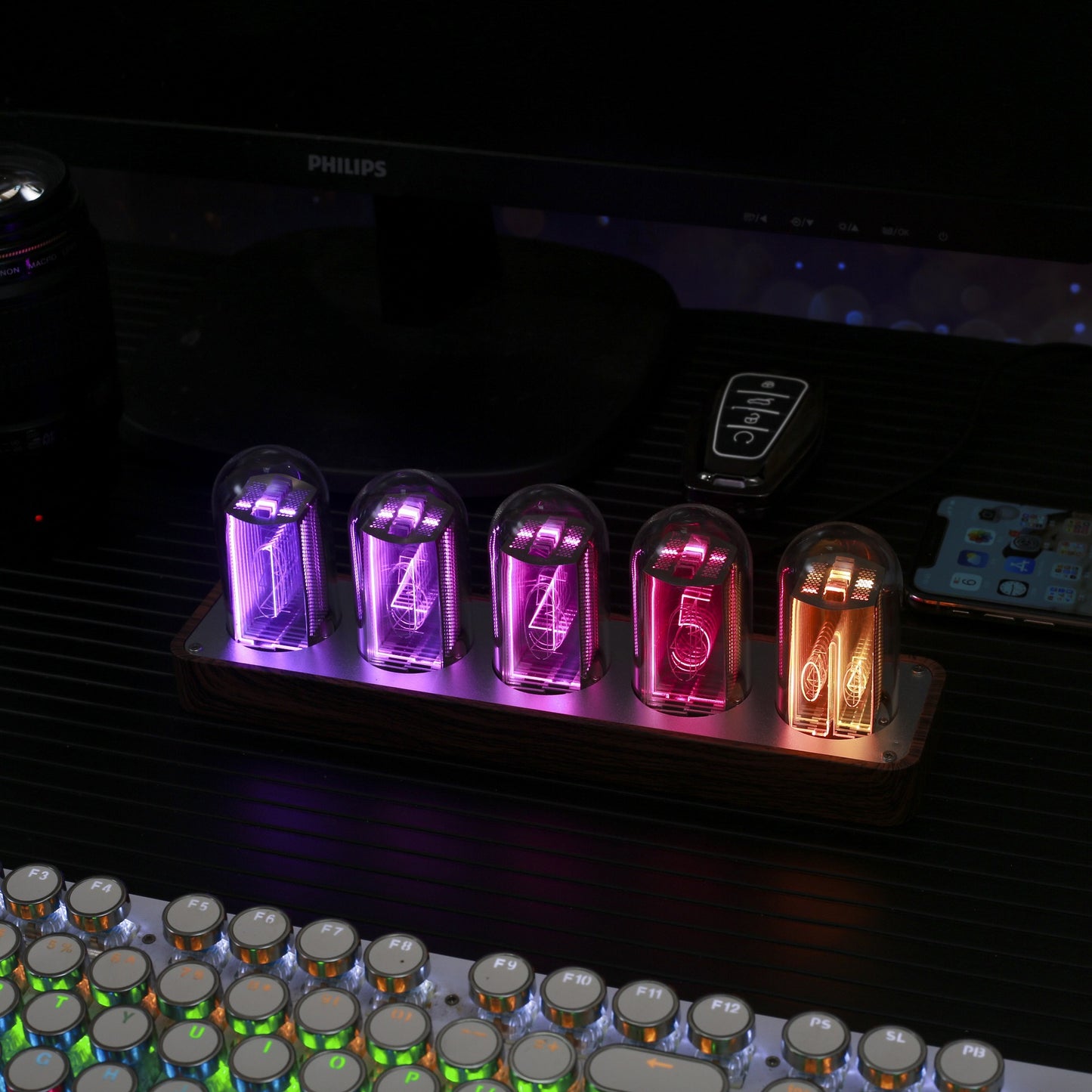 NIXIE 擬輝電子光管時鐘 |五光管版本 - Nordeco HK
