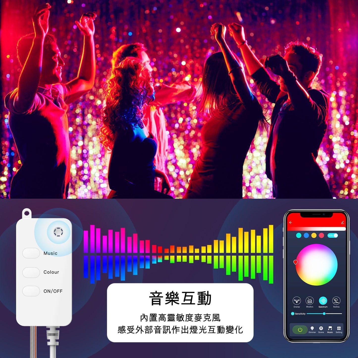 Nordeco 幻彩戶外小圓球燈串(WIFI 智能款) - Nordeco HK