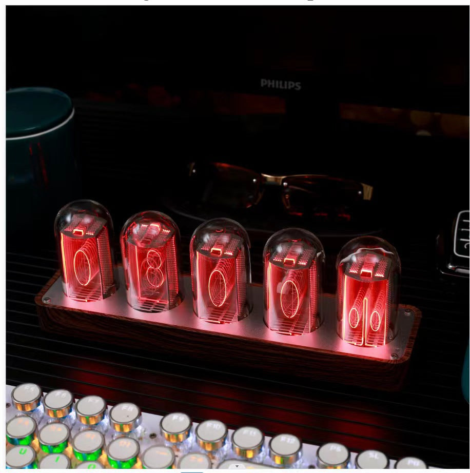 NIXIE 擬輝電子光管時鐘 |五光管版本 - Nordeco HK