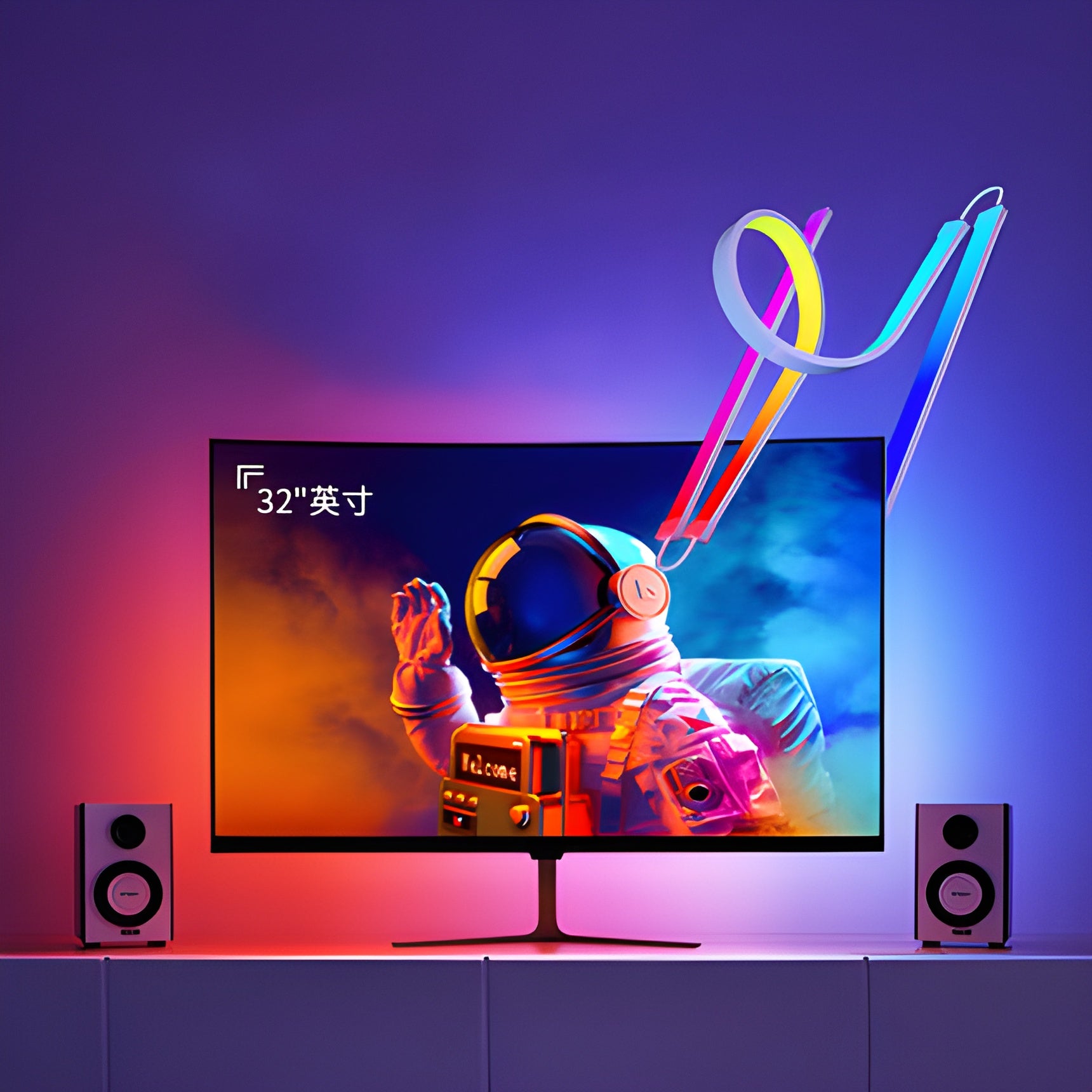 RGBIC 電腦屏幕背光燈帶(只支持Windows系統) - Nordeco HK