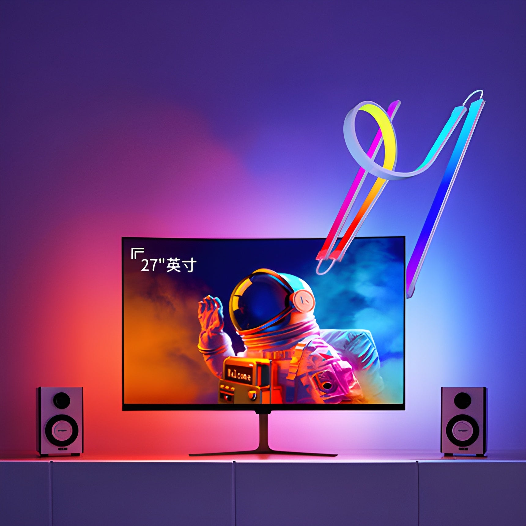 RGBIC 電腦屏幕背光燈帶(只支持Windows系統) - Nordeco HK