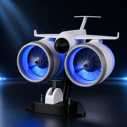 Creative JETFAN turbine style fan