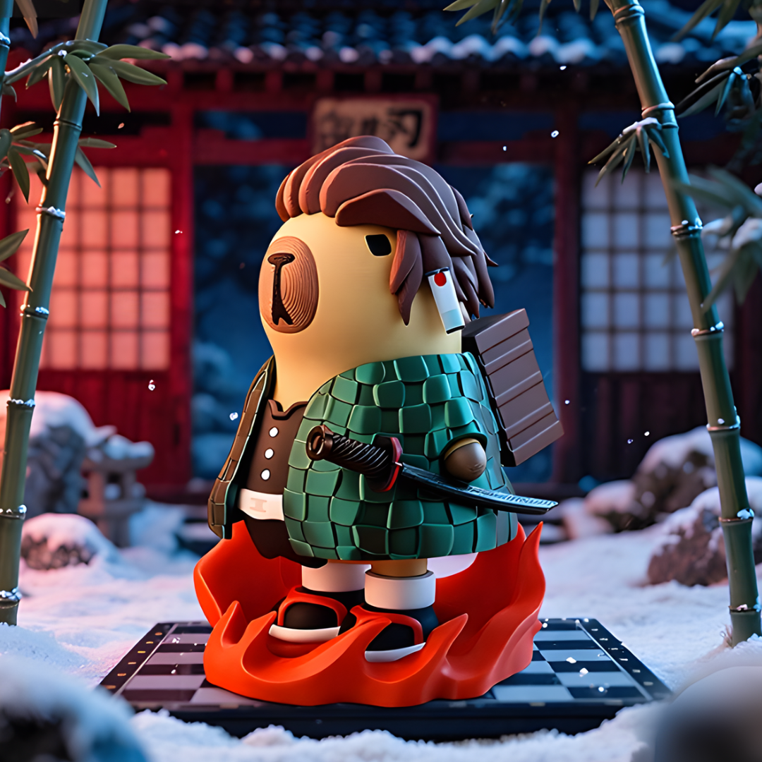 3D列印卡皮巴拉小夥伴系列 - Nordeco HK