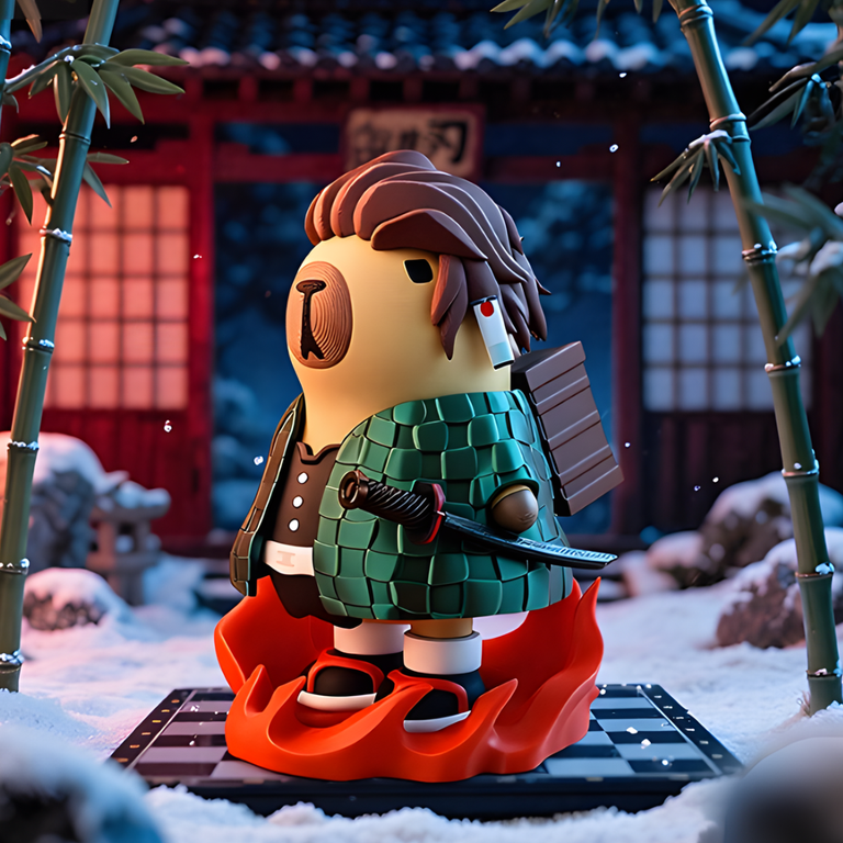 3D列印卡皮巴拉小夥伴系列