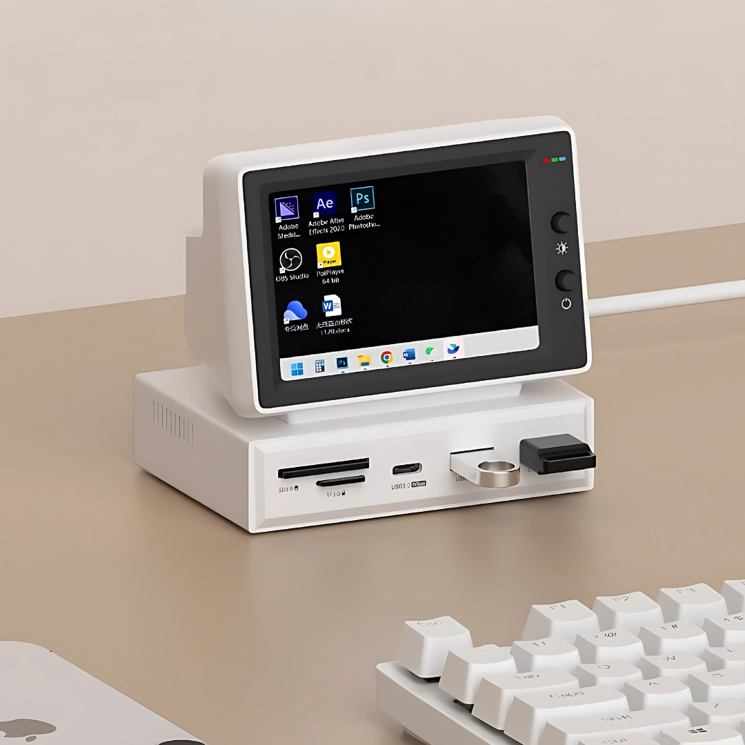 Mini PC Sub-Screen Expansion Base – Nordeco HK