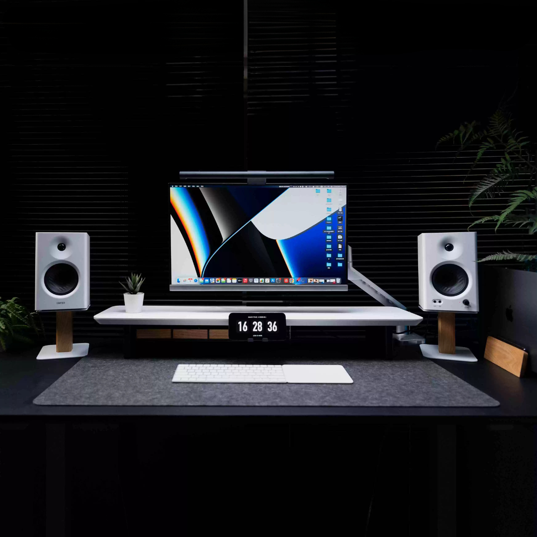 Modular desktop screen elevated stand|Mix – Nordeco HK