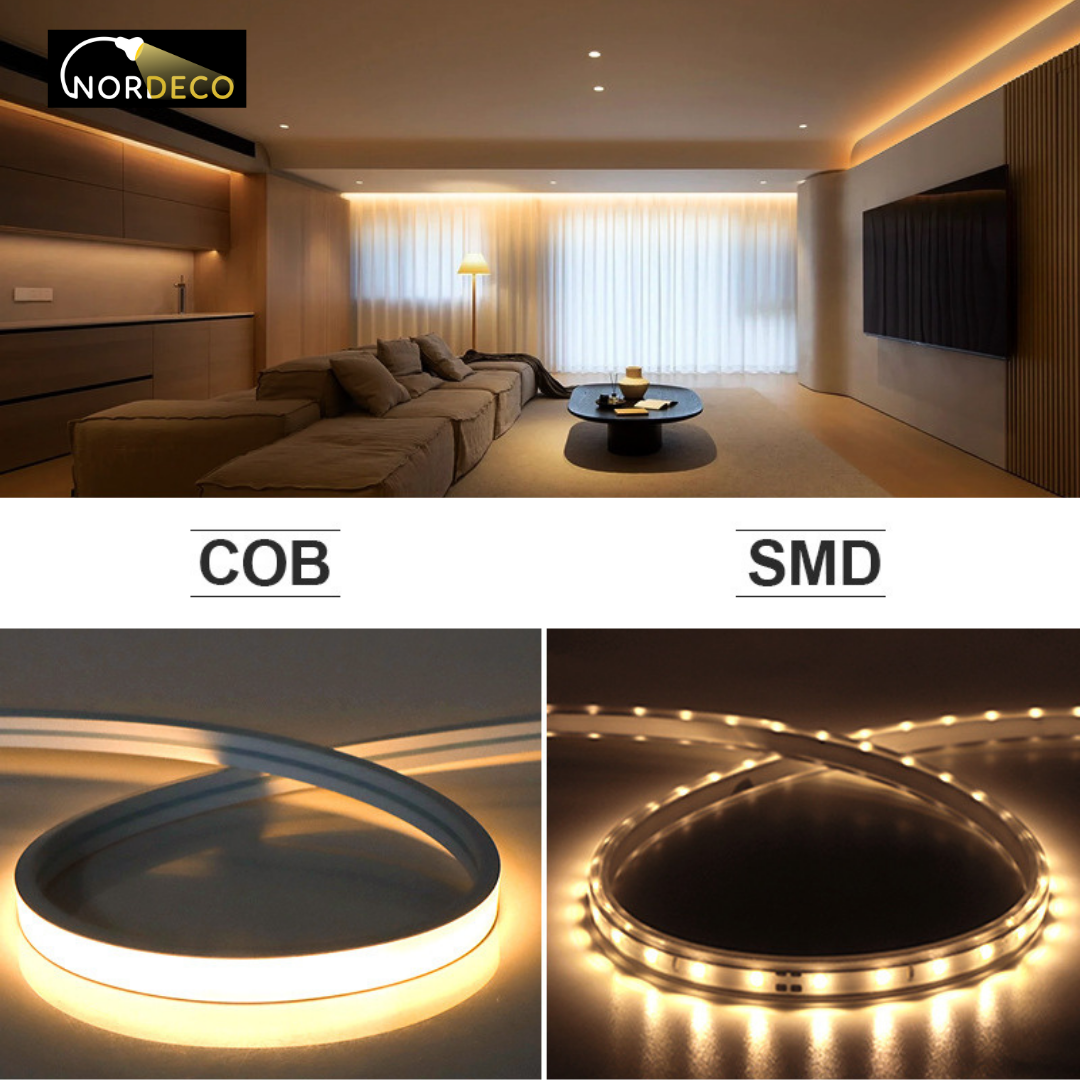 Nordeco 智能柔性COB燈條 (冷白暖白光兩款) - Nordeco HK