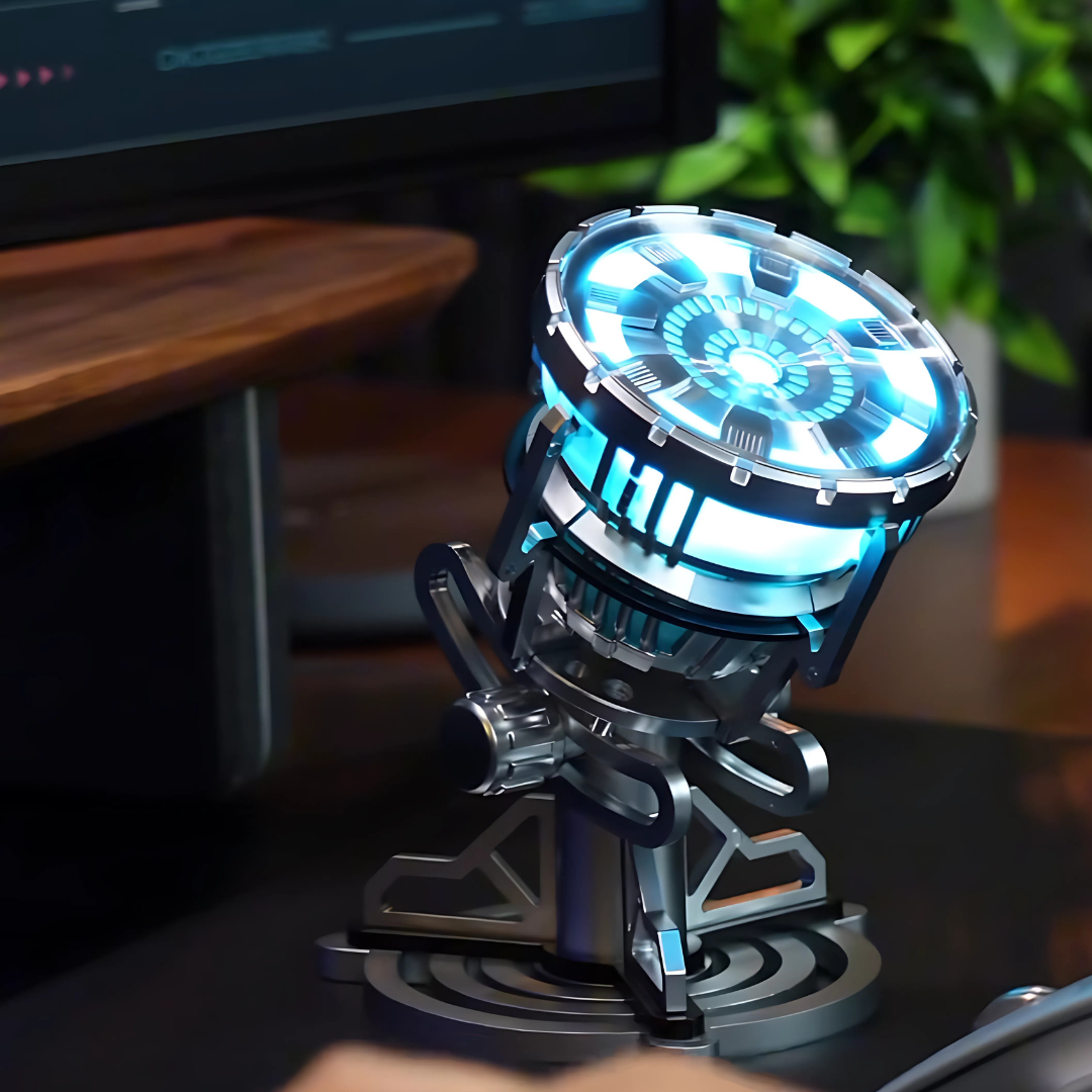 鋼鐵之心燈具擺件｜鈀金屬款 - Nordeco HK