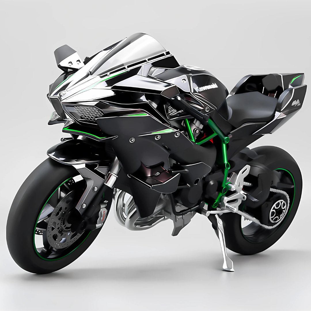 Kawasaki H2R 1:6 收藏級重機互動模型 - Nordeco HK