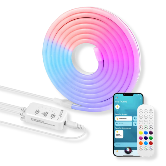 Homekit 七彩變色霓虹軟燈條 - Nordeco HK