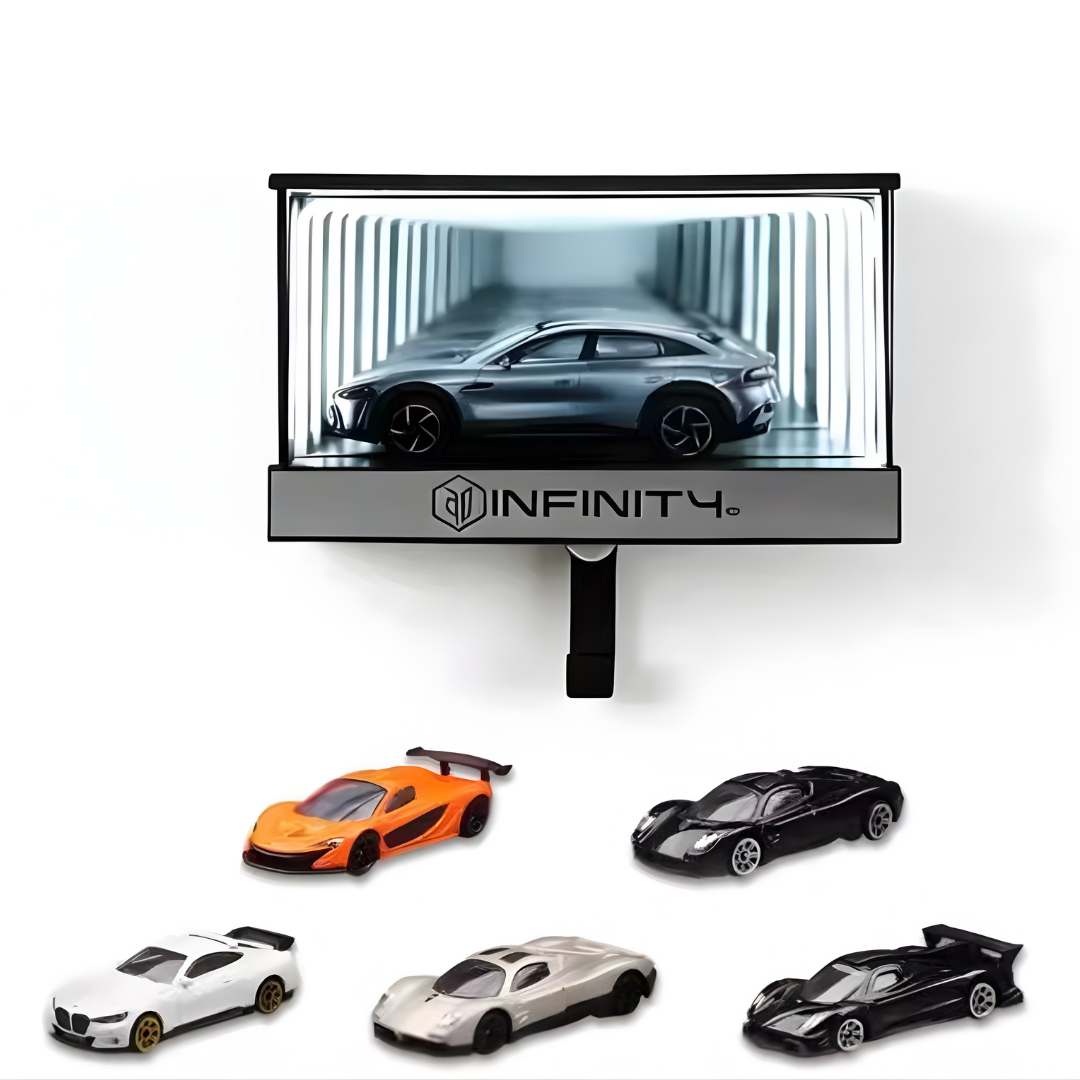 1:64 無限鏡車模展示盒鑰匙架