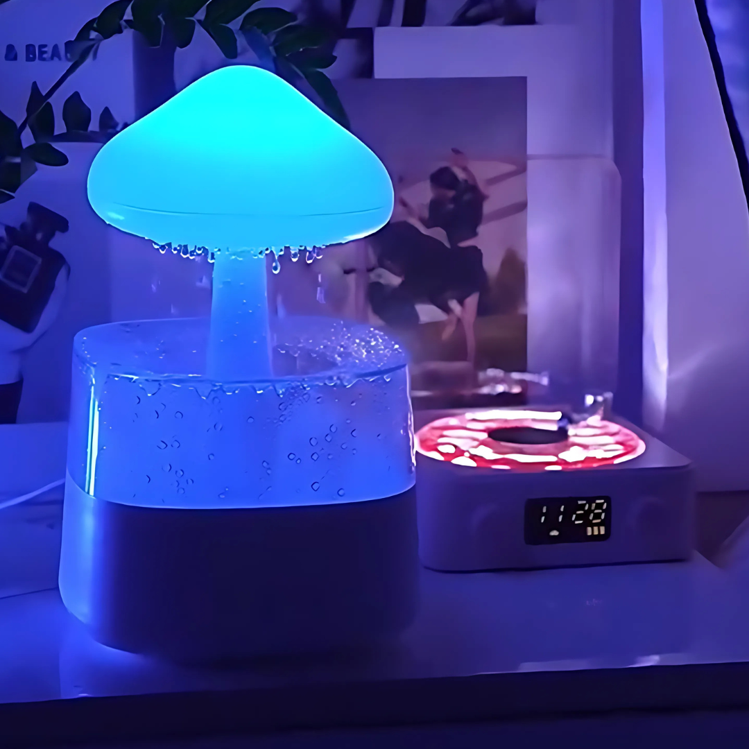 靜謐霧雨蘑菇加濕器 - Nordeco HK