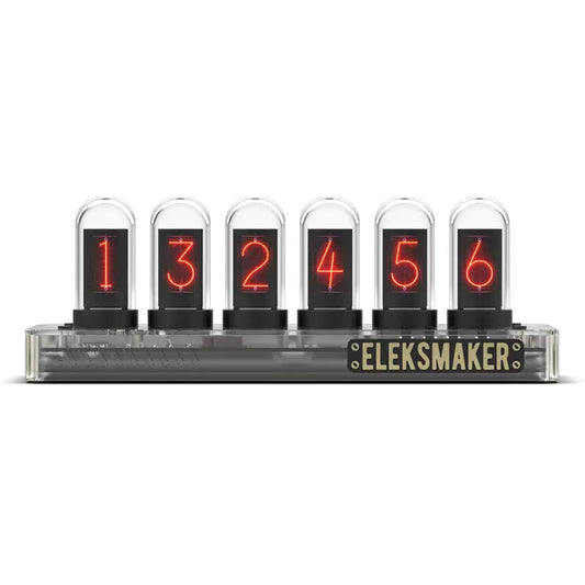 磨砂透明 EleksTube IPS RGB 擬輝光管時鐘