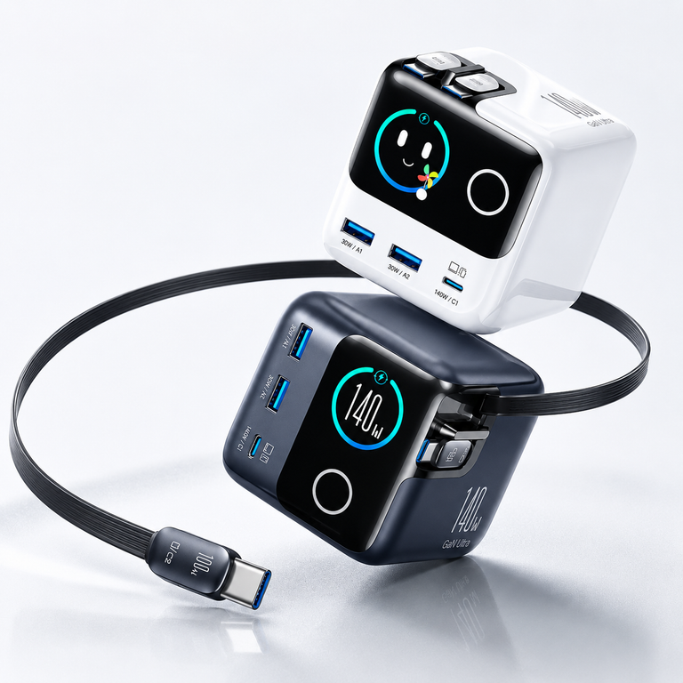 140W 智顯桌面充電站星際黑款式