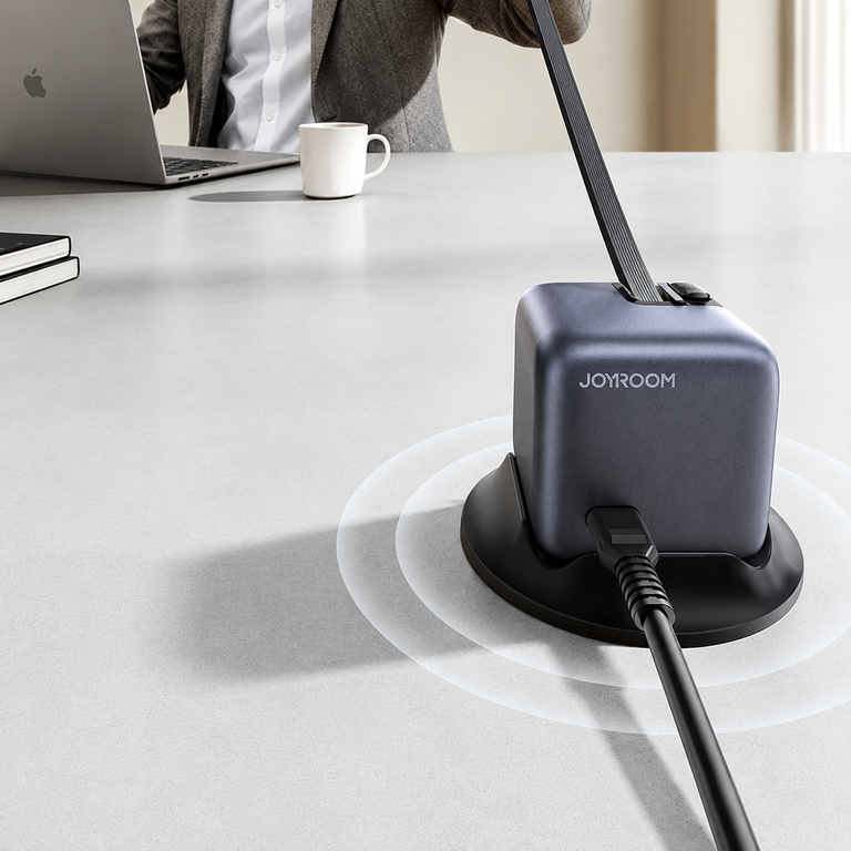 140W 智顯桌面充電站智能屏顯展示