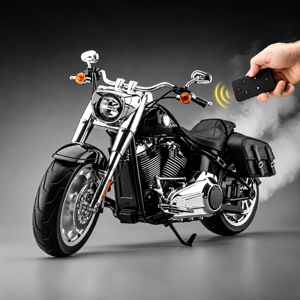 Kawasaki H2R 1:6 收藏級重機互動模型