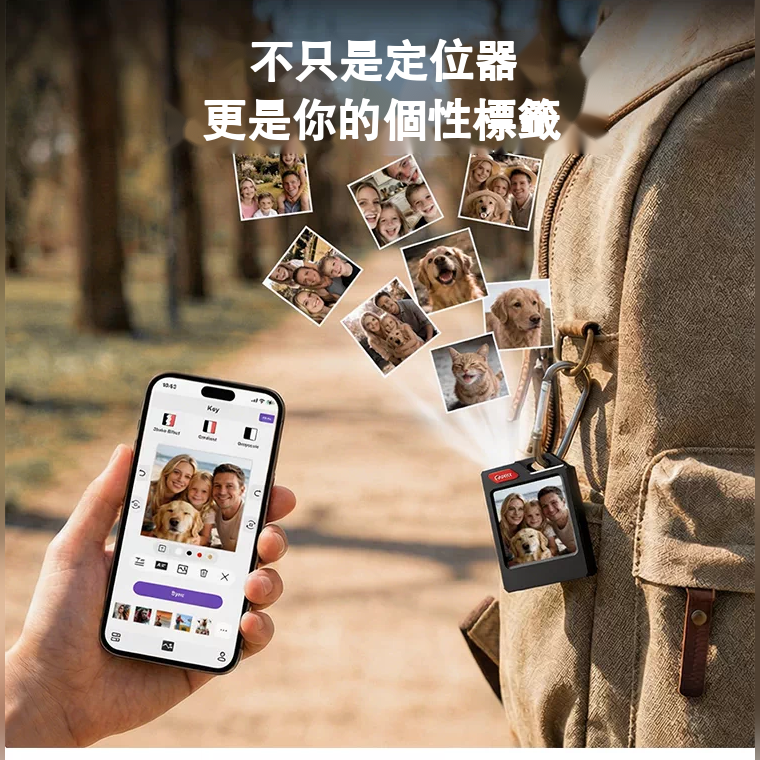 自訂相片文字與表情符號