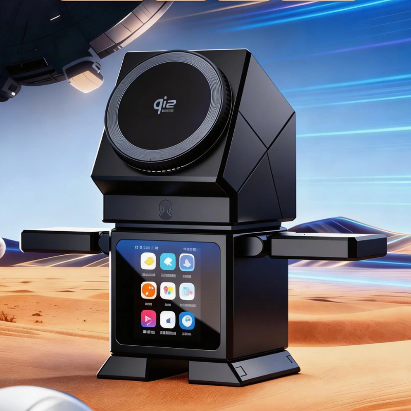 三合一智能屏幕無線充電座 黑色 variant image