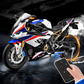BMW S1000RR white model with remote control