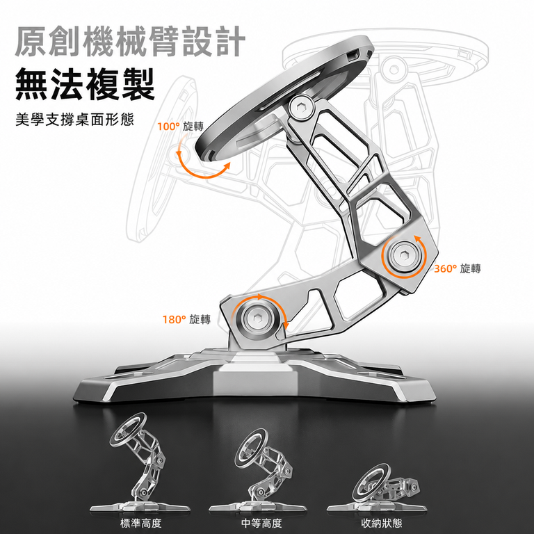 Peakstand 多角度調節功能說明